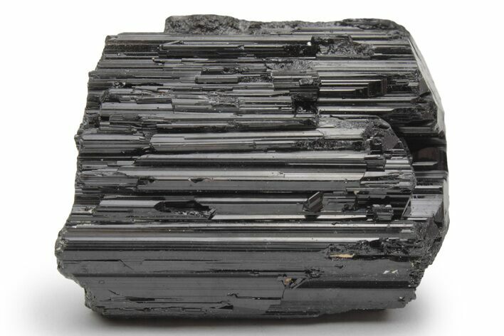 Terminated Black Tourmaline (Schorl) Crystal - Madagascar #217284